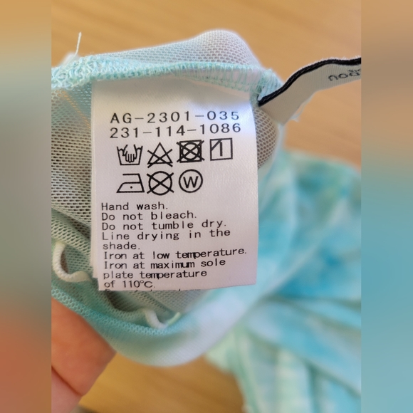 Pou Dou Dou Vingt-Trois sheer long sleeve size M - Picture 5 of 5